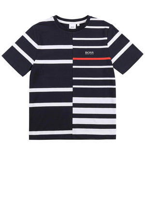 Hugo Boss Stripe T-Shirt, Navy