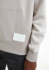 Calvin Klein Organic Two-Tone Hoodie, Beige