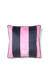 Jack Wills Heritage Stripe Cushion, Navy & Pink