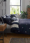 Jack Wills Stripe Duvet Cover, Navy & White