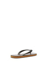 Jack & Jones Kids Logo Flip Flops, Dark Olive