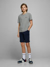 Jack & Jones Boys Bowie Solid Chino Shorts, Navy Blazer