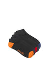 Jack & Jones Jacted Short Sock 5 Pack, Black