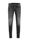 Jack & Jones Boys Liam Skinny Jeans, Black