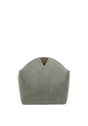 Zen Collection Large Dome Crossbody Bag, Grey