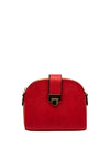 Zen Collection Dome Crossbody Bag, Red