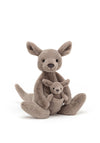 Jellycat I am Kara Kangaroo, Light Brown