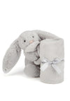 Jellycat Bashful Bunny Soother, Silver