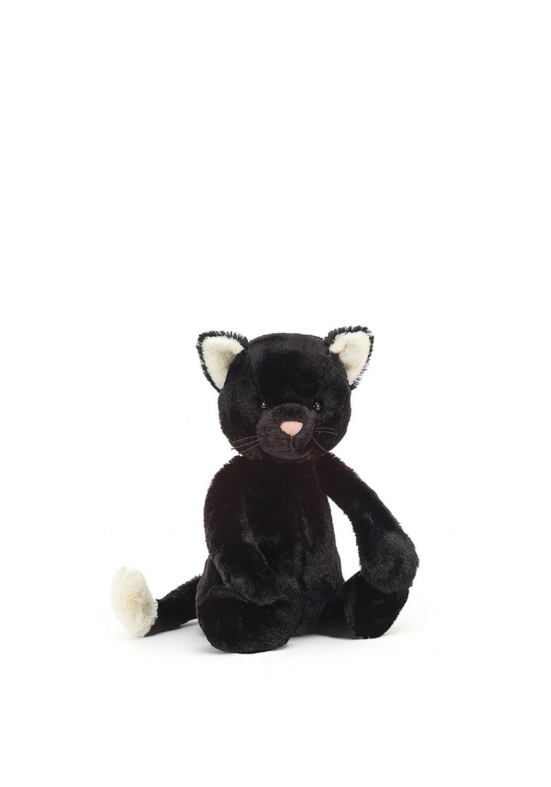 Jellycat Bashful Black Kitten, Black