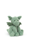 Jellycat Medium Fuddlewuddle Dragon, Green