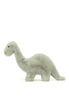 Jellycat Medium Fossilly Brontosaurus, Green