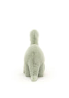 Jellycat Medium Fossilly Brontosaurus, Green