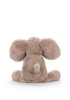 Jellycat Medium Smudge Elephant, Grey Brown