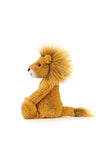 Jellycat Medium Bashful Lion, Gold