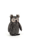Jellycat Medium Oti Owl, Charcoal