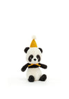Jellycat Jollipop Panda, Grey & White