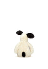 Jellycat Small Bashful Puppy, Black & Cream