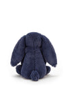Jellycat Medium Bashful Bunny Toy, Navy