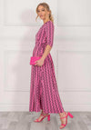 Jolie Moi Cierra Maxi Dress, Hot Pink