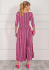 Jolie Moi Cierra Maxi Dress, Hot Pink