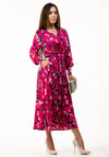 Jolie Moi Vivian Printed Maxi Dress, Abstract Multi