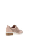 Jose Saenz Heeled Brogues, Rose Pink