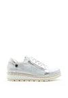 Jose Saenz Platform Sole Trainers, Silver