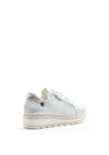 Jose Saenz Platform Sole Trainers, Silver