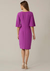 Joseph Ribkoff Draped Waist Midi Dress, Purple