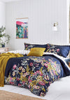 Joules Cambridge Floral Duvet Cover & Pillowcase Set, Navy