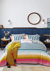Joules Cambridge Stripe Duvet Cover & Pillowcase Set, Multi