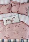 Joules Flying Mallards Duvet Cover & Pillowcase Set, Pink