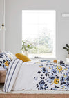 Joules Galley Grade Floral King Duvet Set, Chalk