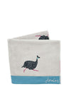 Joules Guinea Fowl Bath Sheet, Multi