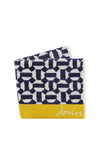 Joules Honeycomb Geo Towels, Navy