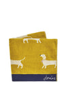 Joules Sausage Dogs Towels, Gold