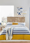 Joules Gallery Grade Stripe Duvet Cover, White Mix McElhinneys