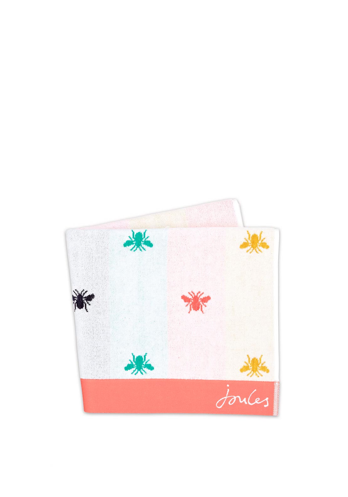 Joules Rainbow Bee Towel, Multi
