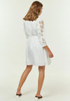 Jovonna Pascale Embroidered Lace Mini Dress, White