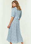 Jovonna Eleonore Floral Midi Dress, Blue Multi