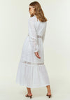 Jovonna Ciella Lace Maxi Shirt Dress, White