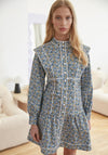 Jovonna Gracen Ditsy Floral Mini Dress, Blue Multi