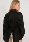 Jovonna Kathrin Oversize Shirt, Black