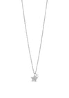 Absolute Diamante Star Charms Necklace, Silver