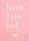 Shruti Baby Knitted Hush Little Baby Blanket, Baby Pink