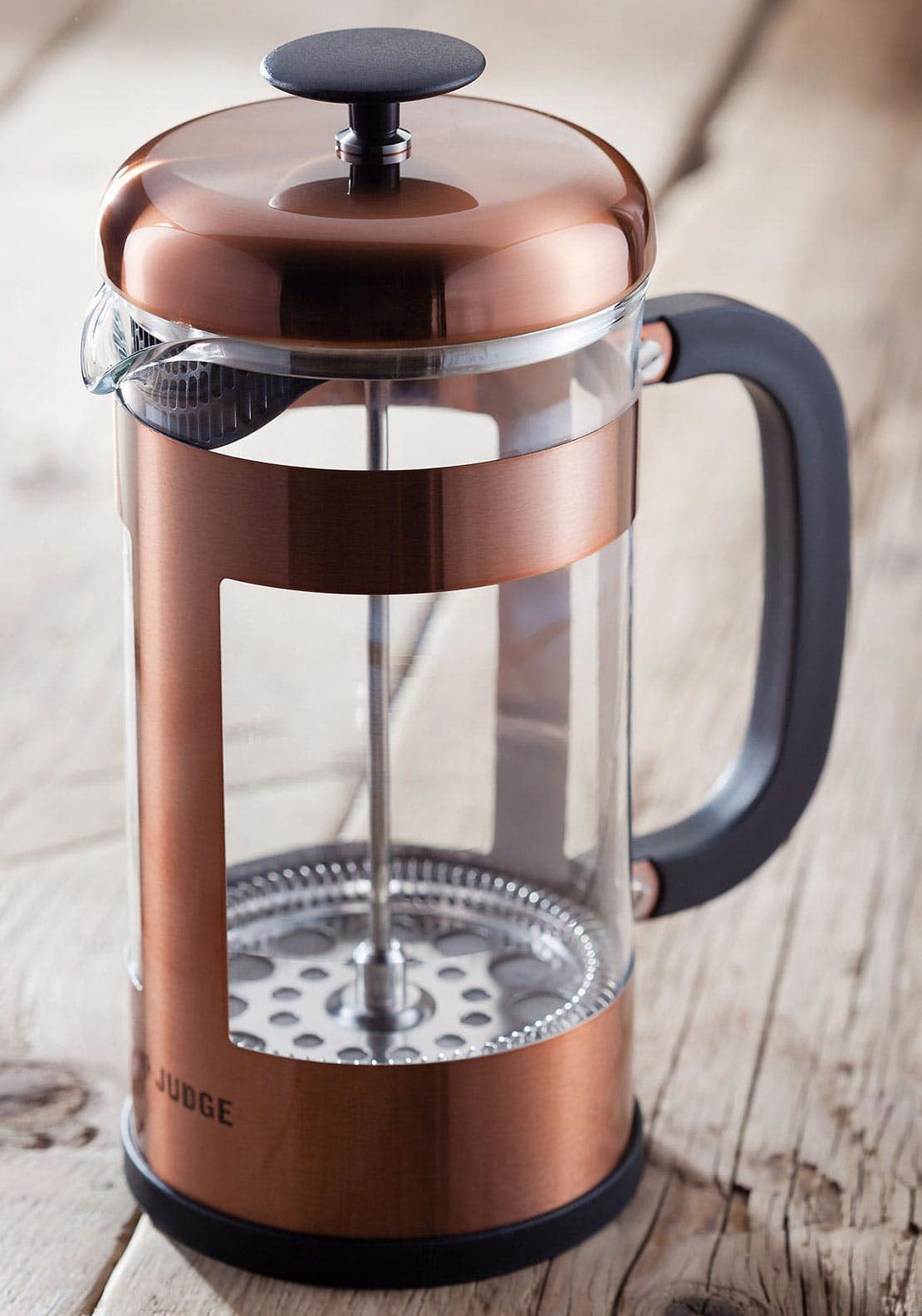 Judge Glass Cafetiere, Copper