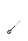 Judge Slotted Spoon, Black/Sliver
