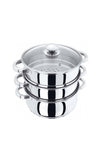 Judge Essentials 20cm 3 Piece Steamer, Silver