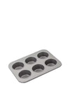 Judge 2 Non-Stick Coat Muffin/Cupcake Tin, Silver
