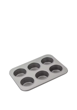 Judge 2 Non-Stick Coat Muffin/Cupcake Tin, Silver
